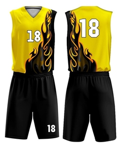 Conjunto de Uniforme de Baloncesto Personalizado Luson, Transpirable, 100% Poliéster, Jersey y Pantalones Cortos con Impresión por Transferencia de Calor - Product Image 4