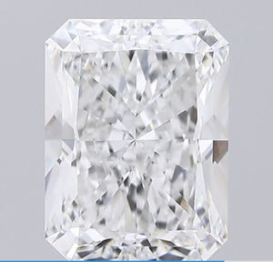 Diamante Cultivado en Laboratorio con Certificación IGI, Corte Radiante de 2.66 CT, Color E, Claridad VVS1, CVD LG 750552981, ROYAL GEMS SUPER, para Joyería - Product Image 1