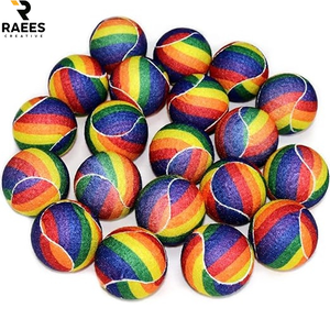 Balles de padel professionnelles personnalisées avec logo OEM, en laine durable et caoutchouc naturel, pour le paddle-tennis, fabriquées au Pakistan. - Product Image 6