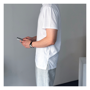 เสื้อยืดผู้ชายแบรนด์ส่วนตัว ทรงพอดีตัว สวมใส่ง่าย ดีไซน์เรียบง่าย ไซส์ใหญ่ ดูแลรักษาง่าย มีหลายแบบให้เลือก ทันสมัย - Product Image 4