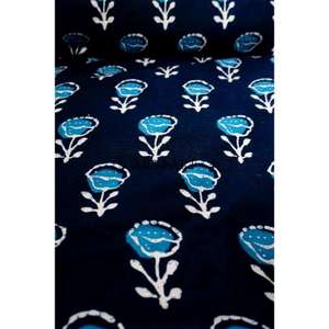 ผ้าฝ้ายพิมพ์ลายดอกคุณภาพสูงสำหรับตัดเย็บเสื้อผ้า งานฝีมือ งานควิลท์ เนื้อผ้านุ่ม ระบายอากาศได้ดี เหมาะสำหรับใส่ในชีวิตประจำวัน - Product Image 4