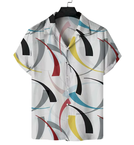 Camisa Hawaiana de Manga Corta para Hombre, Última Moda, Venta al por Mayor - Product Image 3