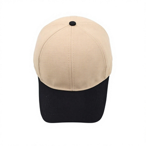 Gorra de Béisbol Unisex de 6 Paneles, Color Sólido, Visera en Contraste, Tela Twill, Estilo Casual, Primavera/Verano, Talla Adulto - Product Image 5