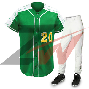 Ensemble d'uniformes de baseball courts respirants personnalisés, service OEM, maillot d'équipe avec logo personnalisé, fournisseur en gros, exportateur, usine, vente en gros - Product Image 5