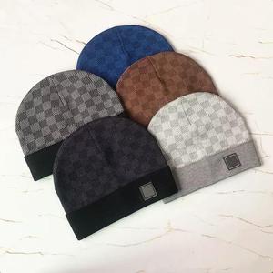 Wholesale Wool Blend Jacquard Logo Plain Streetwear Black Slouch <b>Knit</b> <b>Hats</b> Sport Custom Labels Beanie <b>Hat</b> Unisex Ski - Product Image 3