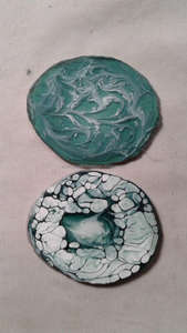 Wholesale Large Flower Shape Silicone Molds Set DIY Resin Plaster Cement Tea Tray Coaster Molds for Home Desk Decoration sale - Product Image 2