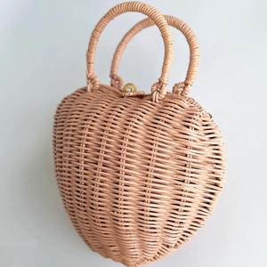 Bolsas de estilo único para niños, juguetes de mimbre natural, juguete divertido, cesta en forma de corazón - Product Image 5