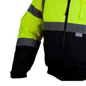 Chaquetas de Seguridad Reflectantes de Alta Visibilidad, Personalizadas, de Poliéster Transpirable, de Alta Calidad Premium - Product Image 6