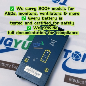 Batería de repuesto de litio médica M5070A para el desfibrilador automático externo (DAE) Phili (HS1, MS1, FRX) de 9V. - Product Image 6