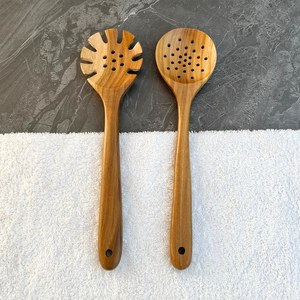Cuchara para Servir Arroz de Madera WOQI, Utensilio de Cocina Resistente al Calor, Protege las Sartenes - Product Image 4