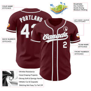 Maillots de baseball personnalisés pour hommes à prix de gros – Nom, numéro et logo d'équipe personnalisés – Tenues de sport pour équipes de baseball - Product Image 2