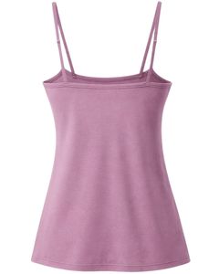 Mauve Women Camisole <b>Top</b> Slim Fit Adjustable Strap Tank <b>Top</b> Stretch Casual Basic Summer <b>Cami</b> Soft Comfortable Daily Wear - Product Image 4