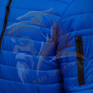 แจ็คเก็ตเบสบอลบอมเบอร์ผ้าฟลีซสไตล์เท่ห์สุดฮิตสำหรับผู้ชาย รับผลิตตามแบบ OEM พร้อมปักโลโก้ แจ็คเก็ตฤดูหนาวสำหรับผู้ชาย - Product Image 6