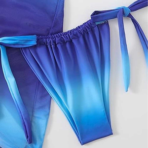Ensemble de bikini 3 pièces pour femmes, tendance du moment, logo personnalisé, respirant, prix de gros, léger, dernières créations, vêtements de plage - Product Image 6