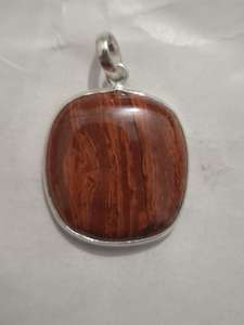 Handmade Red Jasper Pendant Antique Jasper Jewelry Natural Stone <b>Necklace</b> Vintage Style <b>Healing</b> <b>Crystal</b> Gift - Product Image 2