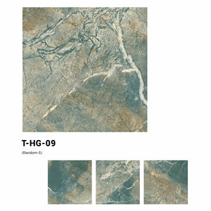 Carreaux de porcelaine haute brillance, best-seller, avec dos solide, 60x60cm (600x600mm, 24x24) pour revêtements de sol intérieurs modernes - Product Image 1