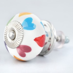 Boutons de tiroir modernes en céramique pour chambre, cuisine et salon, quincaillerie d'armoire artisanale, lot multi-pièces, design traditionnel - Product Image 3