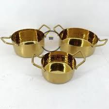 Hammered <b>Copper</b> Sauce Pan with Ear Handles 1-2L Capacity Gas & Induction Compatible Minimalist Design - Product Image 2