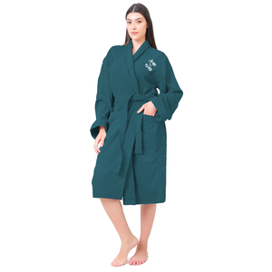 Albornoz de Lujo para Mujer de Alta Calidad, Talla y Logotipo Personalizados, Albornoces de Primera Calidad 100% Algodón, Mayorista y Exportador en India - Product Image 2
