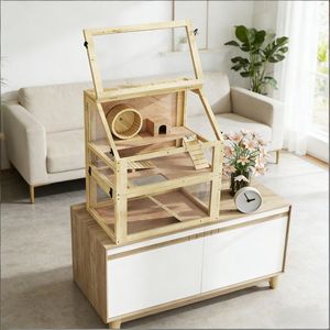 Gabbia di Lusso in Acciaio Inossidabile per Animali Domestici con Motivo Personalizzato per Razze Piccole, Medie e Grandi per Allevamento e Alloggio Interno - Product Image 2