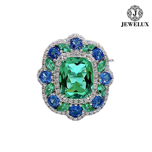 Bague tendance pour femme avec éclat brillant, idéale pour mariage, fiançailles, soirée. Disponible pour l'exportation, prix depuis l'Inde. - Product Image 4