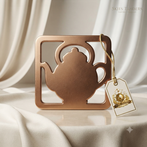 Gold Leaf Wreath Metal <b>Trivet</b> Heat Resistant Hot Pot Holder Table Mat Kitchen Dining Table Protection Stand - Product Image 4