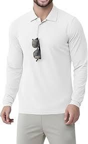 Chemises de golf pour hommes en soie/coton à séchage rapide, personnalisables avec logo, vierges pour impression numérique, en satin non tissé - Product Image 3
