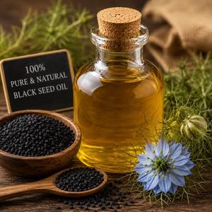 Huile de Nigelle Indienne Naturelle pour la Croissance Capillaire, Hydratation du Cuir Chevelu, Repousse des Cheveux, Cheveux Sains, Exportation en Gros de l'Inde à Bas Prix - Product Image 4