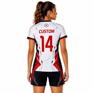 Maillot de football personnalisé OEM, maillot de football par sublimation pour femmes, haute qualité, impression par sublimation personnalisée - Product Image 6
