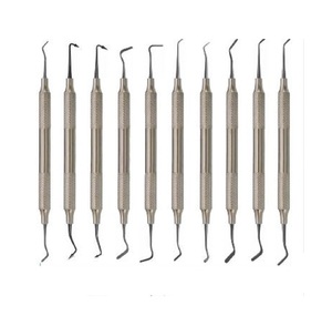 Escalador de Acero Inoxidable de la Mejor Calidad para Implantología Dental, Recubierto de Titanio Negro, Herramienta Manual para Extracción de Dientes - Product Image 1