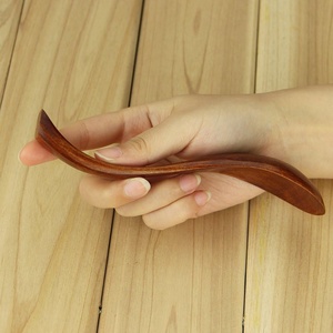 Juego de Cucharas de Sopa de Madera |   Cuchara de Mesa Ligera Estilo Japonés, Utensilio de Cocina de Madera, Herramienta de Cocina |   Cuchara de cocina de madera - Product Image 5