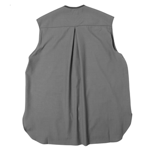Gilet de barbier personnalisable pour homme avec logo, robuste et tendance, avec fermeture éclair, veste de coupe de cheveux pour salon, cape de coiffure - Product Image 2