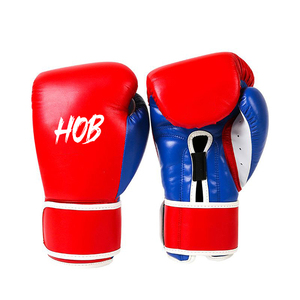 Gants de boxe d'entraînement en cuir véritable pour adultes, gants de boxe en cuir de vachette authentique - Product Image 4