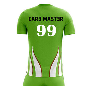 Uniforme de Fútbol 100% Poliéster, Camiseta de Fútbol de Alta Calidad, Camiseta de Fútbol Barata, Camiseta de Fútbol al Por Mayor a Precio Económico - Product Image 6