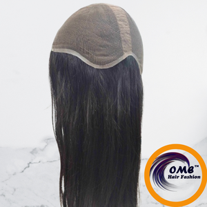 Perruque en cheveux humains longue, densité 130 %, grande taille de bonnet, noire naturelle, avec dentelle frontale, cheveux Remy - Product Image 2
