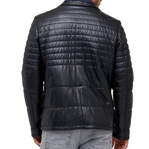 High Quality Customized Men's <b>Winter</b> <b>Leather</b> <b>Jacket</b> Latest High Street Fashion Design Reasonable Price Men's <b>Jackets</b> - Product Image 5