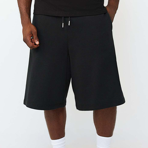 Shorts de sport décontractés pour hommes, longueur genou, été-automne, séchage rapide, respirants, écologiques, avec cordon de serrage, confortables, couleur unie, en toile - Product Image 3