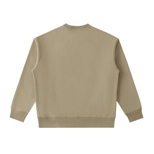 Sweat-shirt personnalisé pour hommes et femmes, délavé à l'acide, 100% coton, printemps, coupe oversize, col rond, streetwear, fabrication OEM ODM - Product Image 2