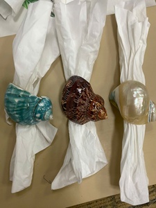 Vietnam Extra Large Perle Entière Turbo Coquillages Porte-Serviettes pour Décorations de Mariage Festivals Fêtes Comme Cadeaux Souvenirs - Product Image 3