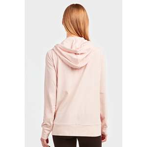 Women's Skin <b>Hooded</b> <b>Zip</b>-Up Sweatshirt Oversized Casual Cotton Hoodie Regular Fit Autumn Style - Product Image 3