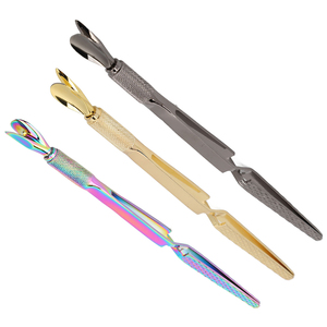 MARI INSTRUMENTS Pince à épiler chirurgicale à double tête en acier inoxydable avec logo personnalisé - Product Image 1