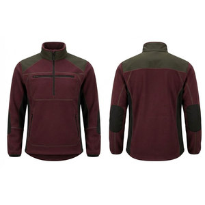 Vêtements de chasse et d'entraînement en plein air pour hommes, couche intermédiaire polaire, chauds, imperméables, respirants, légers, tissu extensible, pour temps froid - Product Image 1