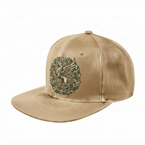 Gorra Snapback de 6 Paneles con Logotipo Bordado, Parte Trasera Curvada, Unisex, Casual, para Adultos, Visera Plana, Ajustable, de Jersey Sólido Sublimado - Product Image 5
