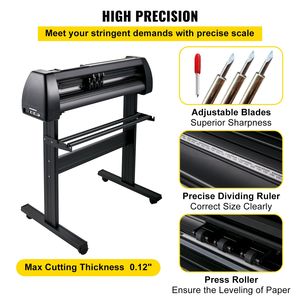 Plotter da Taglio Vinile da 28 Pollici con Display LCD e Rulli a Doppia Molla Regolabili per Taglio di Insegne - Product Image 4