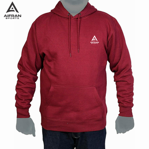 AIFRAN Sweat à capuche personnalisé avec logo, épais, pour homme, en coton et polyester, molleton uni, streetwear, pulls de haute qualité - Product Image 1