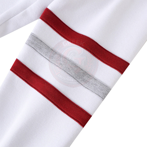 Cárdigan Blanco de Punto, Cuello en V, Manga Larga, Cierre de Botones, Suéter Unisex para Hombre y Mujer, 100% Algodón - Product Image 3