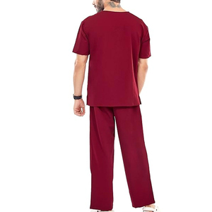Uniformes de Enfermería Deportivos Personalizados de Fábrica, Conjuntos de Spandex/Poliéster con Logotipo Personalizado, Detección de Agujas, Uso Médico Hospitalario - Product Image 2