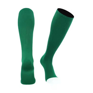 Chaussettes décontractées pour hommes de haute qualité, couleur unie, taille personnalisée, en spandex/polyester, pour vente en ligne - Product Image 1