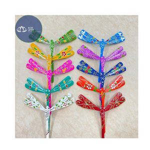 BEST SELLING Glory Jouet libellule en bambou naturel peint à la main pour enfants, jeux d'équilibre et divertissement familial - Product Image 1