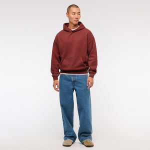 เสื้อฮู้ดแฟชั่นสำหรับผู้ชายโอเวอร์ไซส์แบบรูดซิปรูดซิปขนาดพลัสไซส์ - Product Image 6